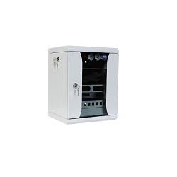 Шкаф коммутационный ЦМО ШРН-12.255-10 настенный,  стеклянная передняя дверь,  12U,  320x600x305 мм