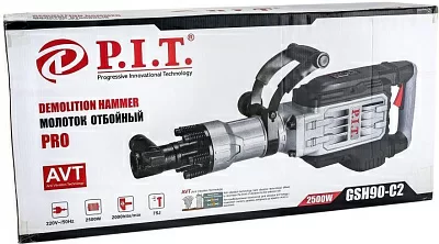 Отбойный молоток P.I.T. GSH90-C2 2500Вт