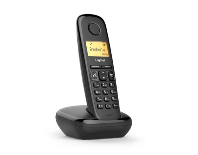 Трубка доп. Dect Gigaset A270H HSB RUS черный для A170/270