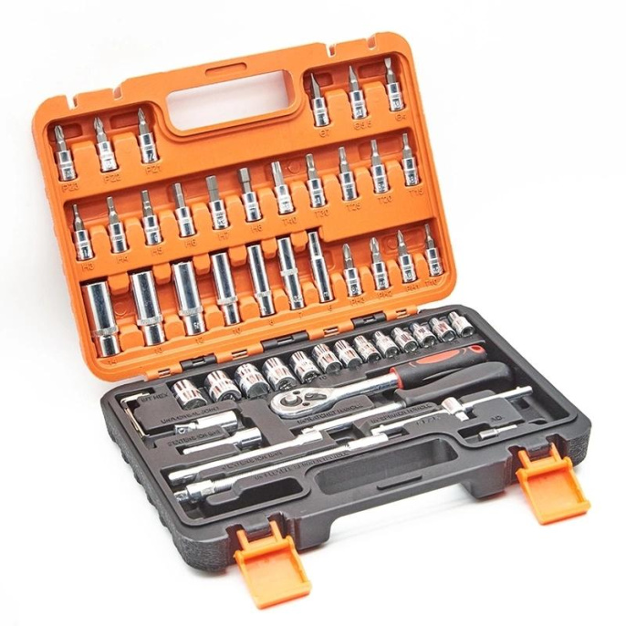 Набор инструментов Turbosky 53 предмета жесткий кейс