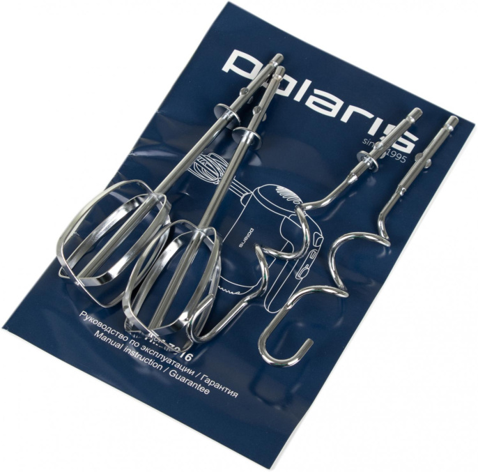 Миксер ручной Polaris PHM 7016 700Вт белый