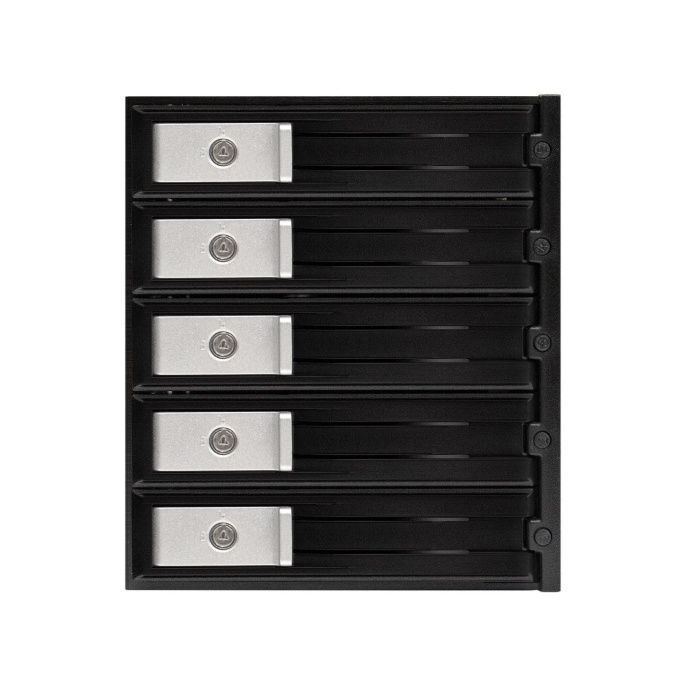 Корзина для HDD ExeGate HS535-12G универсальная, на 5*3,5" SATA3/12G SAS HDD, занимает 3*5,25" отсека, RTL EX289284RUS