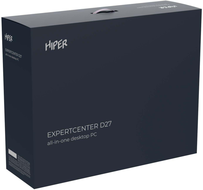 Моноблок Hiper ExpertCenter ED27 27" Full HD i5 1240P 1.7 8Gb SSD512Gb Iris Xe CR без ОС GbitEth WiFi BT 100W клавиатура мышь Cam серый 1920x1080