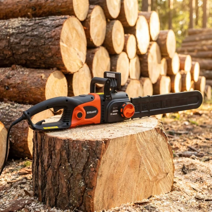 Электрическая пила Gigant 18", 2.8 кВт GSAF-13
