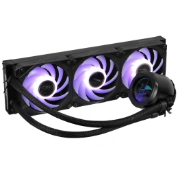 Жидкостная система охлаждения GIGABYTE MULTI SOCKET AORUS WATERFORCE X II 360 черная GP-AORUS WATERFORCE X II 360