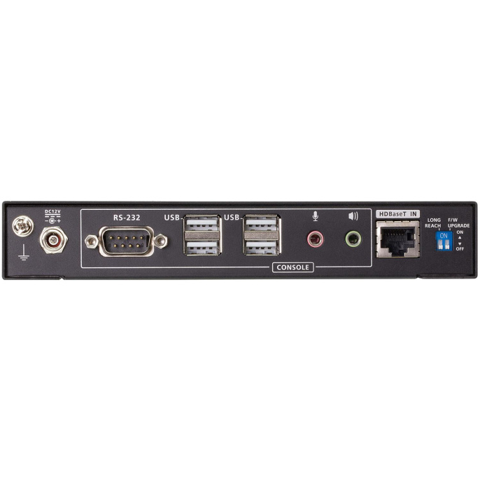 USB, Двойдной DisplayPort, КВМ-удлинитель с поддержкой HDBaseT™ 2.0 4K@100 м /ATEN/ USB Dual DisplayPort HDBaseT2.0 KVM Extender 4K@100м CE924