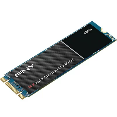 Твердотельный накопитель SSD PNY M.2 2280 500GB PNY CS900 Client SSD M280CS900-500-RB SATA 6Gb/s, 550/500, MTBF 2M, 3D TLC, RTL {10}