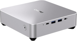 ПК Мини Chuwi AuBox Ryzen 7 8745HS 3.8 780M без ОС 2x2.5GbitEth WiFi BT 120W серебристый/черный 29750256