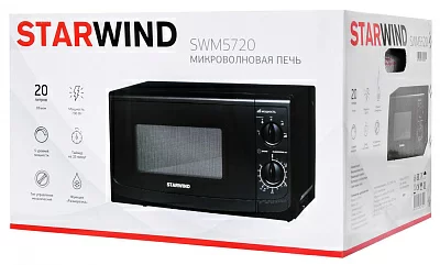 Микроволновая Печь Starwind SWM5720 20л. 700Вт черный