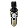 Регулятор давления FR с манометром и фильтром конденсата 1/2" Rossvik F151/3