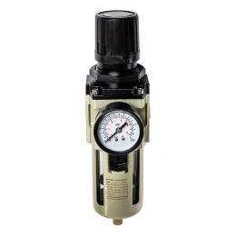 Регулятор давления FR с манометром и фильтром конденсата 1/2" Rossvik F151/3