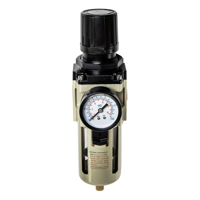 Регулятор давления FR с манометром и фильтром конденсата 1/2" Rossvik F151/3