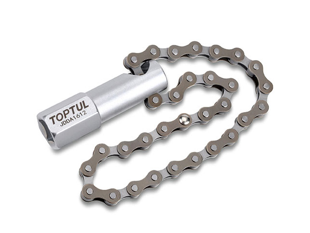 Съемник масляных фильтров цепной d120мм TOPTUL JDDA1612