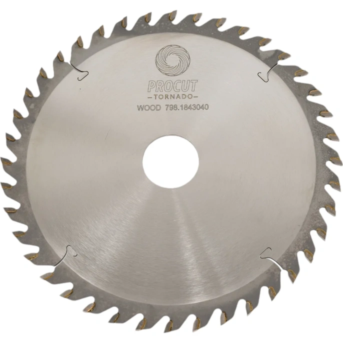 Диск пильный по дереву и фанере (184x30x2.6/1.6 мм; Z=40; продольный/поперечный рез) PROCUT 798.1843040