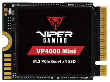 Новинка от Patriot: SSD в компактном форм-факторе для носимых игровых консолей, ноутбуков и планшетов