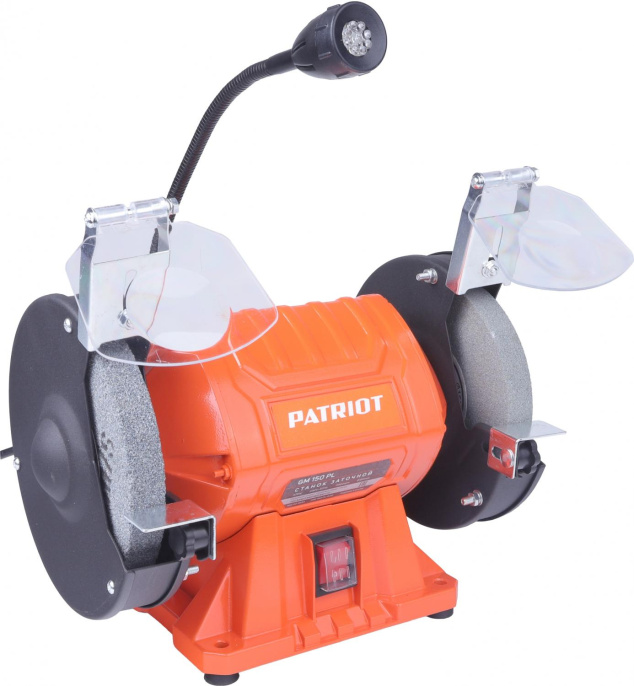 Точильный станок Patriot GM 150 PL Expert,  375Вт [160301533]