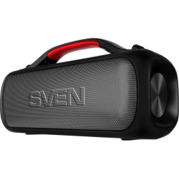 Колонка портативная SVEN PS-360 черный (24Вт, USB, Bluetooth, питание от аккумулятора) (SV-021740)