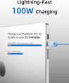 Кабель USB-C CABLETIME CUP0H (CT-CM100-PBL1) синий 1 м для смартфонов, планшетов