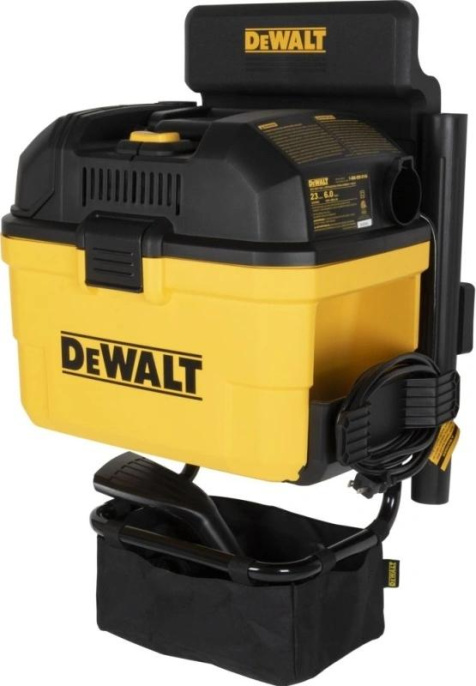 Строительный пылесос DeWALT DXV23G,  желтый