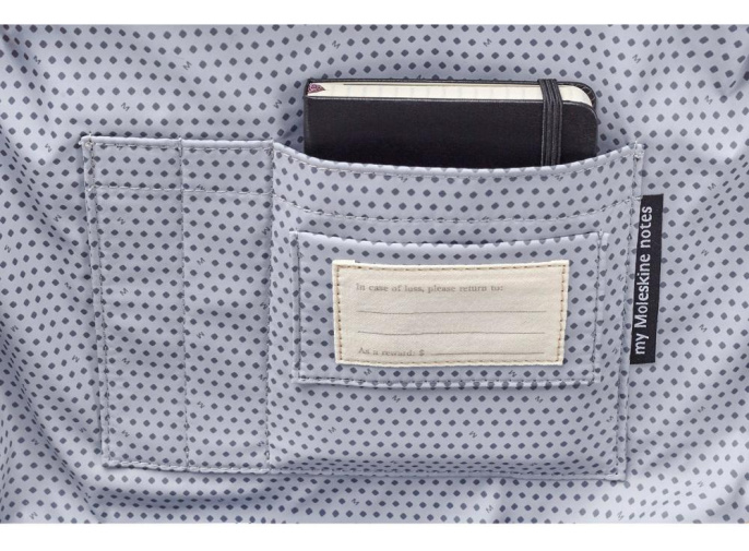 Рюкзак Moleskine Classic Rolltop, 40х32х12 см, черный [et86rbkbk]