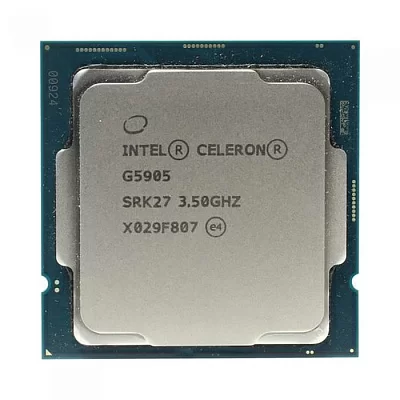 Процессор Intel Celeron G5905 OEM (Comet Lake, 14nm, C2/T2, Base 3,50GHz, UHD 610, L3 4Mb, TDP 58W, S1200) OEM