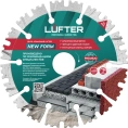 Диск алмазный LUFTER NEW FORM СЕГМЕНТ по граниту, тротуарной плитке, армированный бетон 125 мм 012-125
