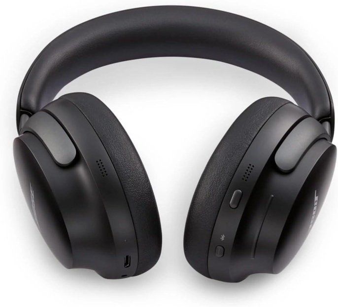 Гарнитура накладные Bose QuietComfort Ultra 1.2м черный беспроводные bluetooth оголовье 880066-0100
