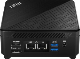 Неттоп MSI Cubi 5 1M-472BRU i5 1235U (1.3) Iris Xe без ОС 2.5xGbitEth+1xGbitEth WiFi BT 65W черный (936-B0A821-472)