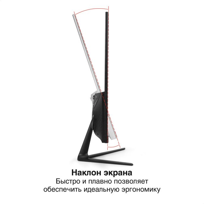 Монитор 21.5" ExeGate ProSmart EV2207 VA LED Grade A+, FHD, 1920x1080@75Гц, 16:9, 250cd/m2, 3000:1, 178°/178°, 5ms, D-Sub, HDMI, Flicker-free, кабель HDMI 1.5м, VESA, регулировка наклона tilt , черный EX294426RUS