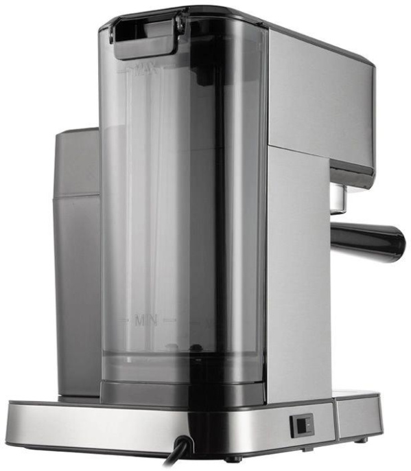 Кофеварка рожковая Редмонд CM715 1350Вт серебристый/черный