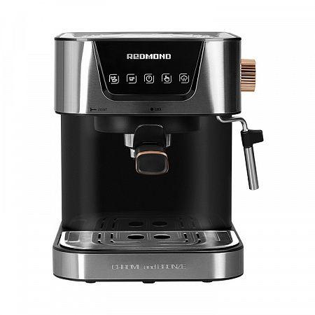 Кофеварка Redmond RCM-CBM1514,  рожковая,  бронзовый