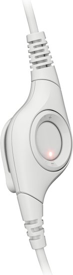 Офисная гарнитура Logitech H390 (белый) накладные, для общения, 20-20000 Гц, кабель 1.9 м 981-001288/981-001286