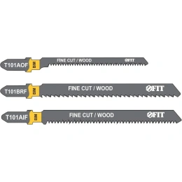 Набор полотен для электролобзика, 6 шт. T101BRF 2шт.; T101AOF 2шт.; T101AIF 2шт. FIT HQ 41012
