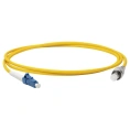 Оптический патч-корд TWT PVC, симплексный, LC/UPC-FC/UPC, SM OS2, 2.0 м LC-FC/SU-2.0
