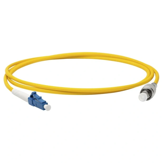 Оптический патч-корд TWT PVC, симплексный, LC/UPC-FC/UPC, SM OS2, 2.0 м LC-FC/SU-2.0