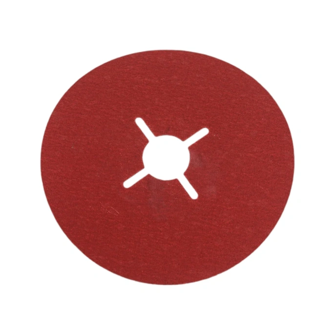 Фибровый шлифовальный круг CR5229 125x22.2 мм, керамика, P120, 25 шт Interflex 3024202501-25