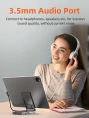 Док-станция для телефона/планшета USB CABLETIME CB04G (CT-HUBC6-AG) 8-в-1, USB-хаб со складной подставкой, с 4K HDMI, SD/TF, 100W Power Delivery