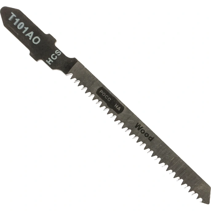 Пилки по дереву T101AO HCS (2 шт; 76х50 мм) для лобзика РОССНА Р860545