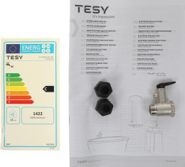 Водонагреватель Tesy Bilight GCHS 804420 B12 TSRC 2кВт 80л через теплообменник настенный/белый