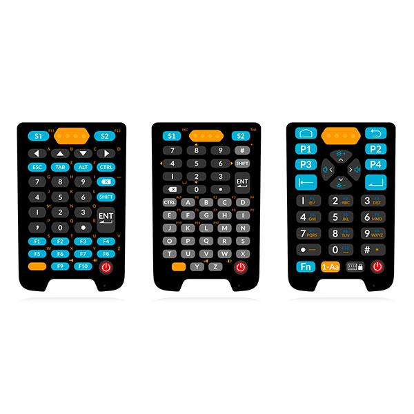 Терминал сбора данных N7 Cachalot Pro Mobile Computer 4GB/64GB with 4" Gorilla Glass Touch Screen, 38 keys keyboard. 2D CMOS Mega Pixel imager with Laser Aimer, BT, GPS, NFC, WiFi only, Camera. Incl. USB cable, battery, EU adapter a N7-W-S3-V3