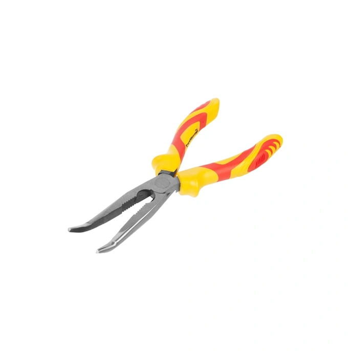 Тонкогубцы РемоКолор изогнутые Fine, 200мм, 34-5-420