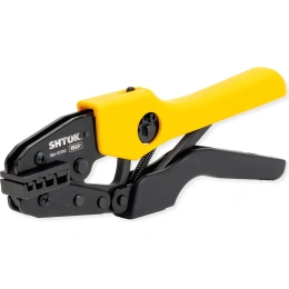 Пресс-клещи SHTOK ПК-23+, матрица, профиль трапеция, 10-25 мм, серия VEGA 03702