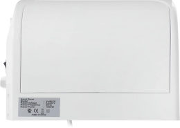 Сушилка для рук G-Teq 8801 PW 1000Вт белый (11.05)