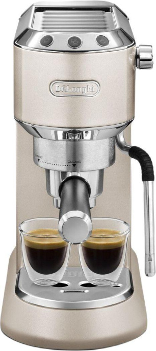 Кофеварка рожковая Delonghi Dedica Arte EC885.BG 1300Вт бежевый
