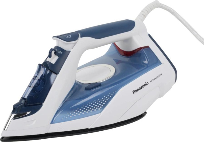 Утюг Panasonic NI-TW810CMTW,  с паровым ударом,  2400Вт,  с автоотключением,  синий