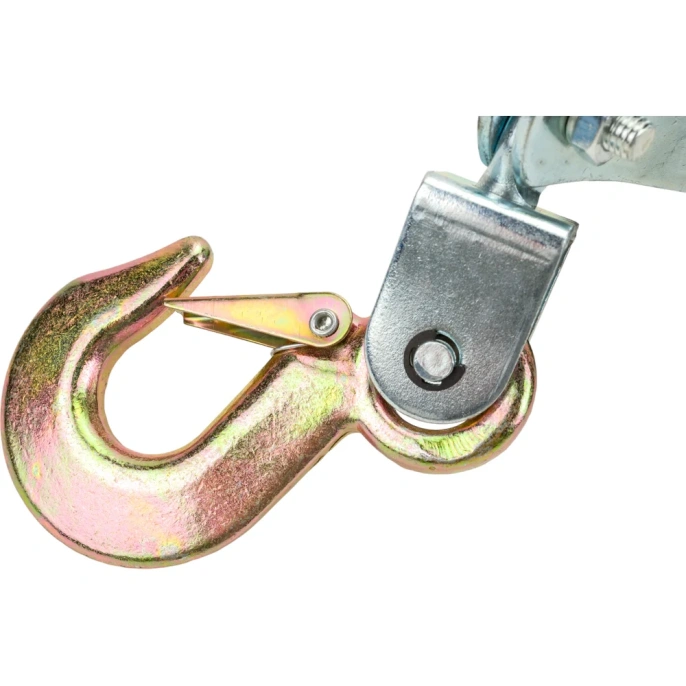 Ручная лебедка с двойным храповым механизмом Gigant 3т, диаметр троса 4,8мм, длина троса 3,6м GEW-22