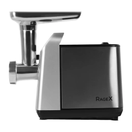 Электрическая мясорубка RAGEX R801, 3000Вт, цвет: 900 серебристая