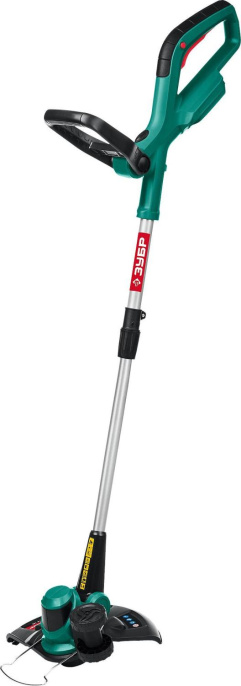 Триммер электрический Зубр ТА-185,  аккумуляторный,  18В,  без АКБ,  без ЗУ