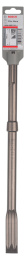 Зубило Bosch 2.608.690.124 подходит для всех SDS max перфораторов, 25x400мм Sharp, для перфораторов с режимом сверления, для отбойных молотков для разрушительных работ, самозатачивающиеся ребра жесткости
