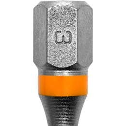Вставка-бита шестигранная (2 шт; HEX3; 25 мм) Inforce 11-01-372